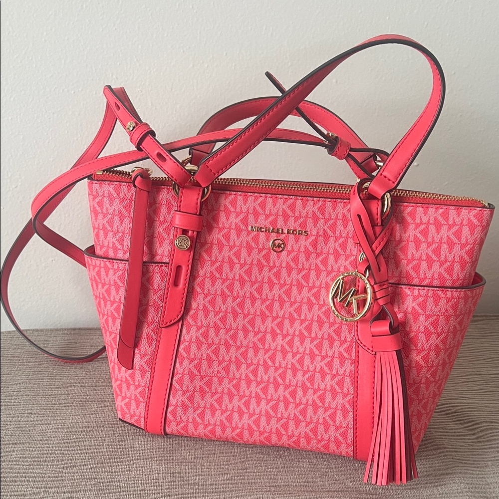Michael Kors Vibrant Pink Shoulder Bag-NEW